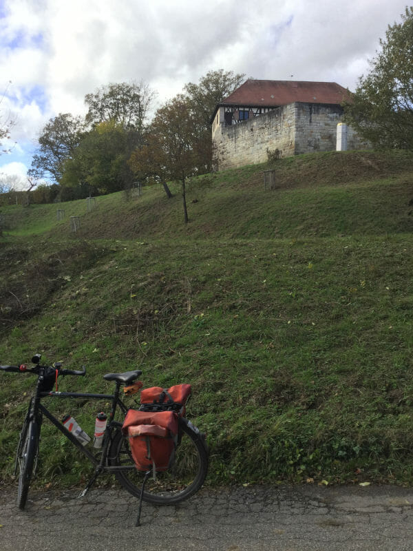 Burg Fahrrad