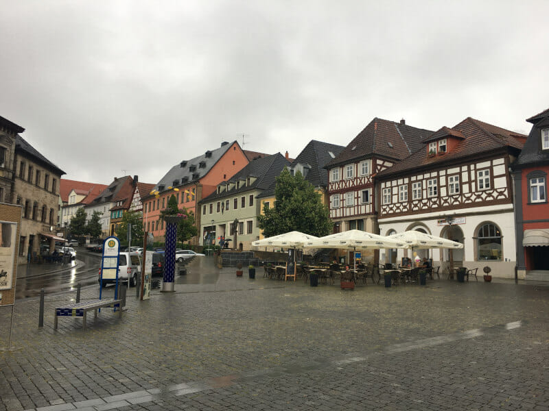 Lichtenfels Innenstadt - Main-Radweg