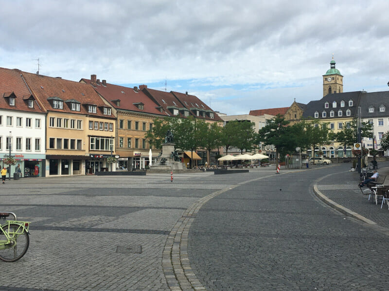 Schweinfurt - Innenstadt - Mainradweg