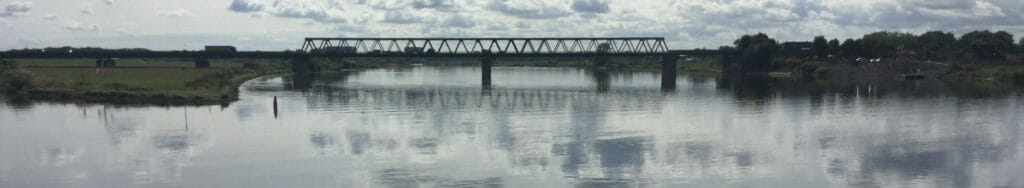 Elberadweg - Berlin-Hamburg-Radweg - Lauenburg - Elbebrücke.