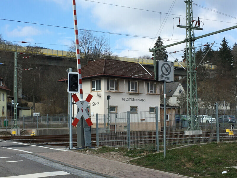 Titisee-Neustadt am Bahnhof - Schwarzwalradweg
